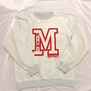 Vintage Miami University Crewneck